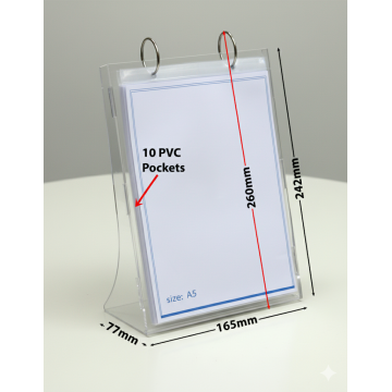 Acrylic Stand - 0191L/A5 (148mm x 210mm)