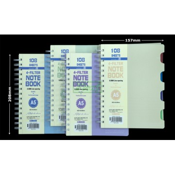 Note Book A5 4S - 21125-32