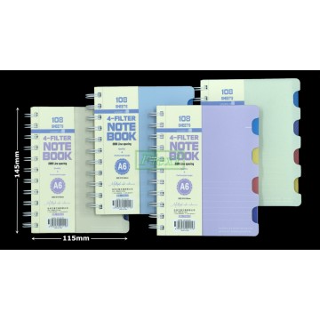Note Book A6 4S - 21150-32