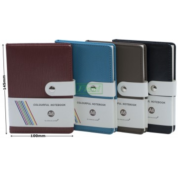 Note Book PVC Leather A6 - 6466