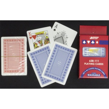 Plastic Playing Cards - 638