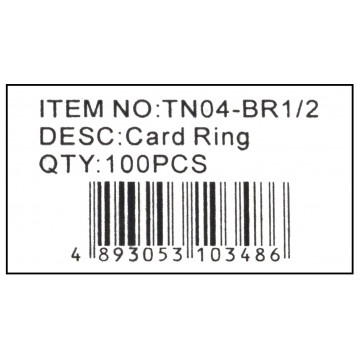 Card Ring Metal - 13mm (100pcs)