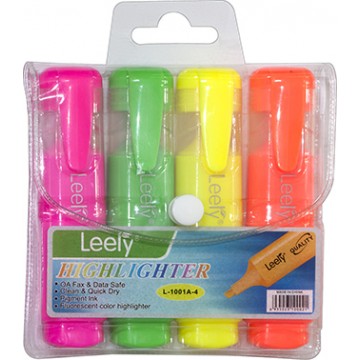 Fluorescent Hi-Liter Marker Set - L1001A4