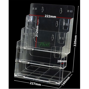 Acrylic Stand - N98 (3-tier detachable - 210mm x 297mm)