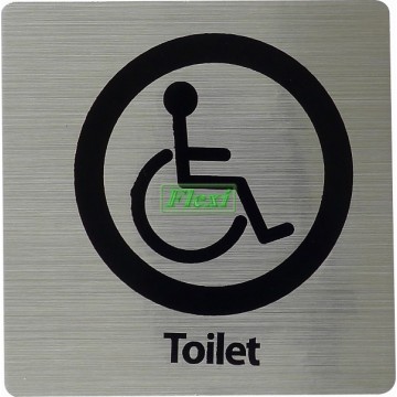 Metallic Stick On Sign - T200