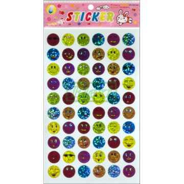 Smile Stickers 60MM/10